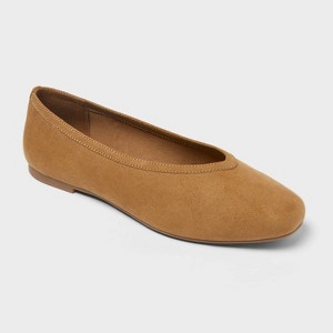 Women’s Sammie Ballet Flats with Memory Foam Insole – A New day™ - 1 of 3