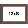 PosterPalooza | Photo Size Elegant Brown Picture Frame - UV Acrylic, Foam Board Backing, Hanging Hardware - 2 of 4