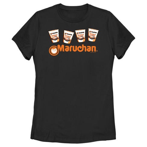 Women's Maruchan Orange and Black Instant Lunch T-Shirt - image 1 of 4