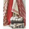 tagltd Canyon Woven Flour Sack Dishtowel Set Of 4 Red Multi Dish Cloth For Drying Dishes And Cooking - 2 of 3