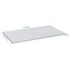 Monoprice Table Top for Sit-Stand Height Adjustable Desk Frame, 4ft, White, Enough Room for PC or Laptop, Monitors, Keyboard - Workstream Collection - 2 of 4