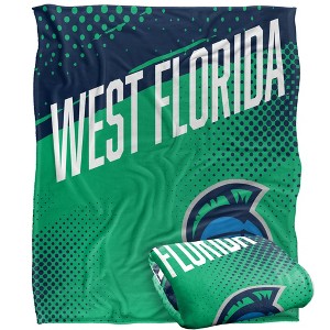 University Of West Florida Fan Zone Silky Touch Super Soft Throw Blanket 50x60 - 1 of 4