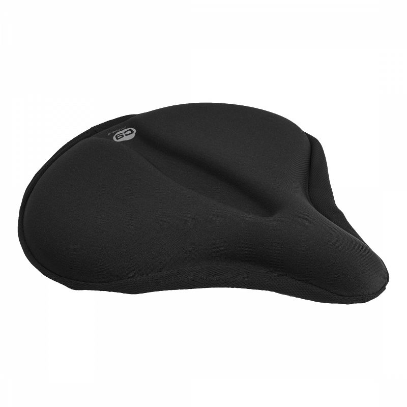 Cloud-9 Memory Foam Bicycle Seat Cover Cruiser XL Extra Padding Unisex Black, 1 of 2