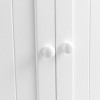 Tangkula Bathroom Storage Cabinet with Double Doors Wooden Cupboard Shoe Cabinet - 4 of 4