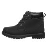 Josmo Unisex Kids Combat Boots - Lace Up Ankle Boots for Boys and Girls, Classic Combat Style, Casual Boots for Toddlers - 3 of 4