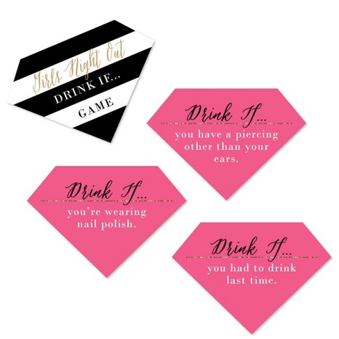  Printed Party Bachelorette Dare Card Scratch Off Game, Girls  Night Out, 20 Cards : Printed Party: Home & Kitchen