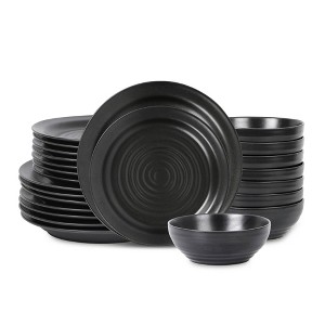 Stone Lain 24pc Orbit Stoneware Dinnerware Set - 1 of 4