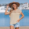 Women's Openwork Lace Detailing Cover-Up Top - Cupshe - 4 of 4