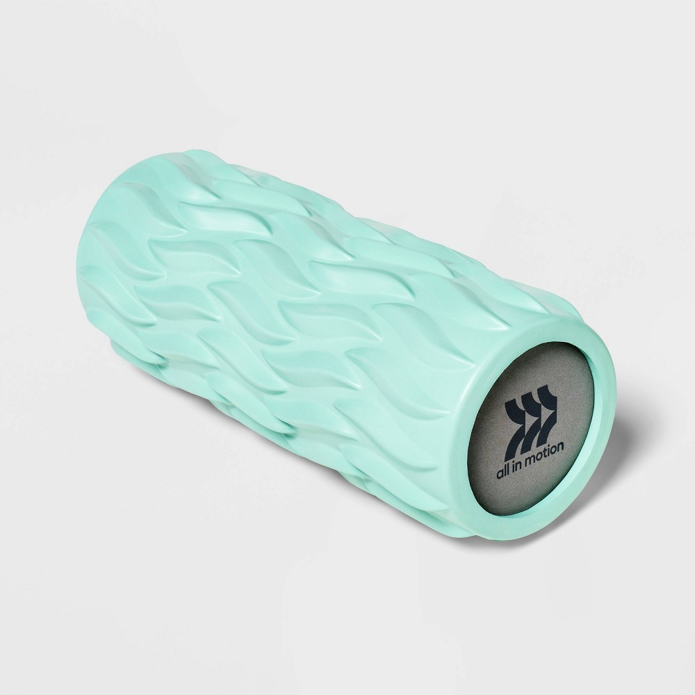 13" Deep Tissue Foam Roller - Aqua Blue - All In Motion™