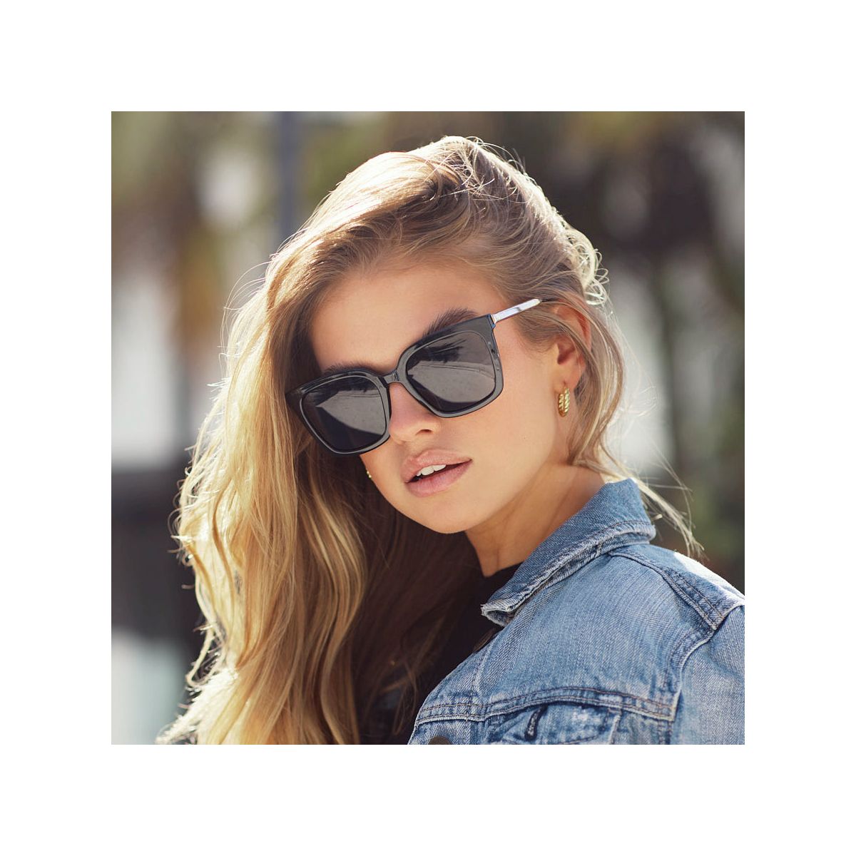 WMP Eyewear Square Oversized Women Polarized Sunglasses - thumbnail 8