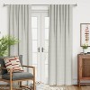 1pc Blackout Textural Overlay Window Curtain Panel - Threshold™ - image 2 of 4