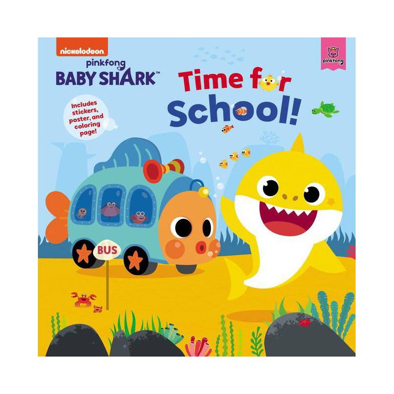 Baby Shark: Time for School! - by  Pinkfong (Hardcover), 1 of 2