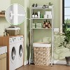 Simple Trending 3 Tier Over The Toilet Rack Black - 3 of 4