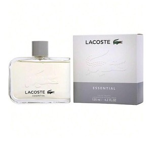 Lacoste Essential By Lacoste Men Tomato Leaf, Tangerine, Cassis, Rose, Pepper, Sandalwood, Patchouli Casual Edt Spray 4.2 Oz (New Packaging) - 1 of 1