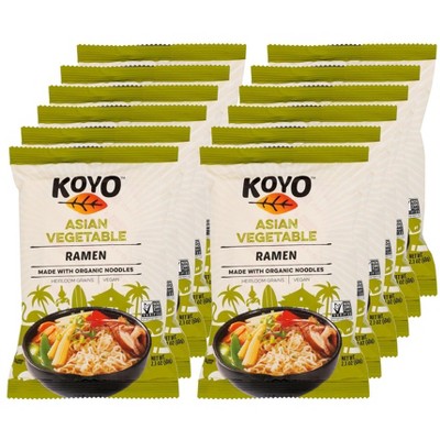 Koyo Asian Vegetable Ramen - Case of 12/2.1 oz