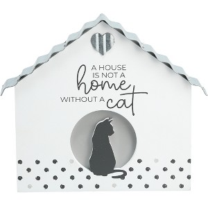 Pavilion Gift Company - Cat - 6" MDF Plaque - Wall Sign Panels - 1 of 4