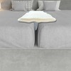 Continental Sleep, Bed Bridge Pad, Twin to King Converter Kit, Gap Filler for Adjustable Mattresses, White - 3 of 4