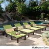 Jamaica 4pk Wicker Chaise Lounges - Lime - Christopher Knight Home - 2 of 4
