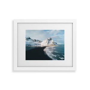 Deny Designs Michael Schauer Iceland Mountain Beach Art Print - 1 of 4
