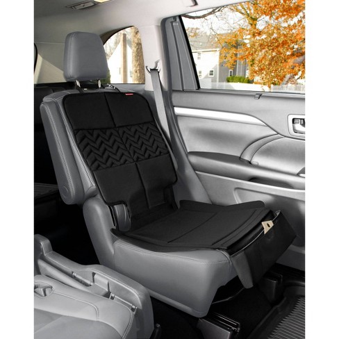 Brica Car Seat Back Protector Cover / Kick Mat - Black