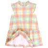 RuffleButts Toddler Mock Neck Sleeveless Flutter Dress - 3 of 4