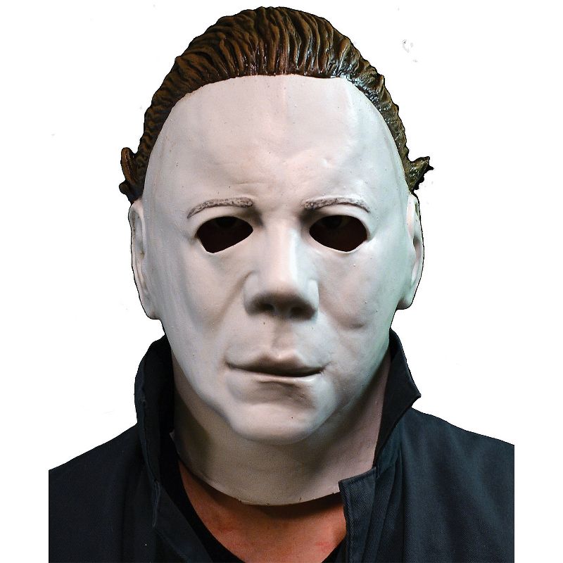 Mens Halloween II Michael Myers Costume Mask -  - White, 1 of 3