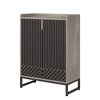 MAYEERTY Freestanding Shoe Cabinet, 9-Tier 40-45 Pairs Shoe Storage Rack - 4 of 4