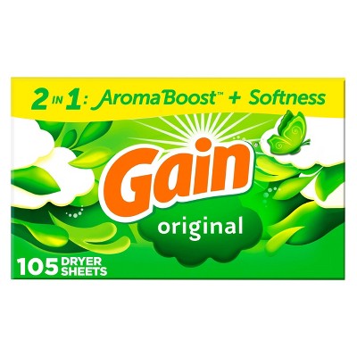 Gain Original Fabric Softener Dryer Sheets