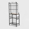 Praha Bakers Rack Black - Boraam - 3 of 4