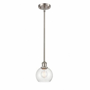 Athens - 1 Light Mini Pendant In Industrial Style-7.88 Inches Tall and 6 Inches Wide - 1 of 1