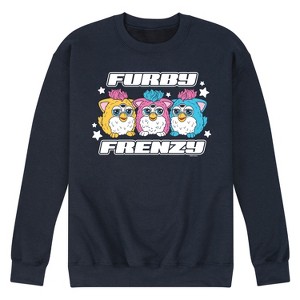 Men's - Furby - Furby Frenzy Graphic Fleece Sweatshirt - 1 of 4