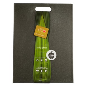 Architec Polyglass Recycled Cutting Board, 12" X 16", Black - 1 of 2