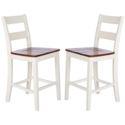 Yuri Counter Stool Set Of 2 White Natural Safavieh Target   GUEST 653e4ca3 4ea6 4b39 A893 53f72ead6ccd