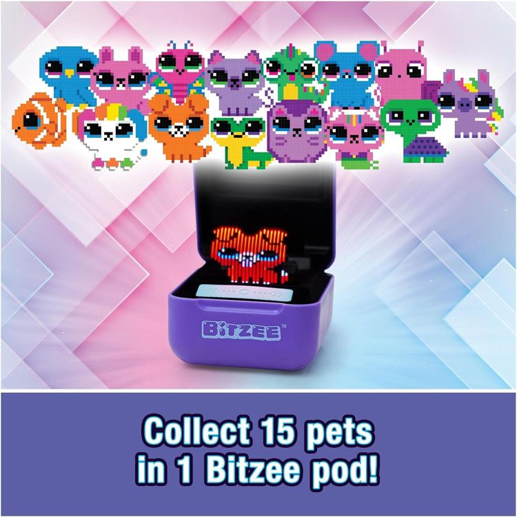 Bitzee, Interactive Toy Digital Pet with 15 Animals Inside, Virtual Electronic Pets React to Touch, 5 of 9