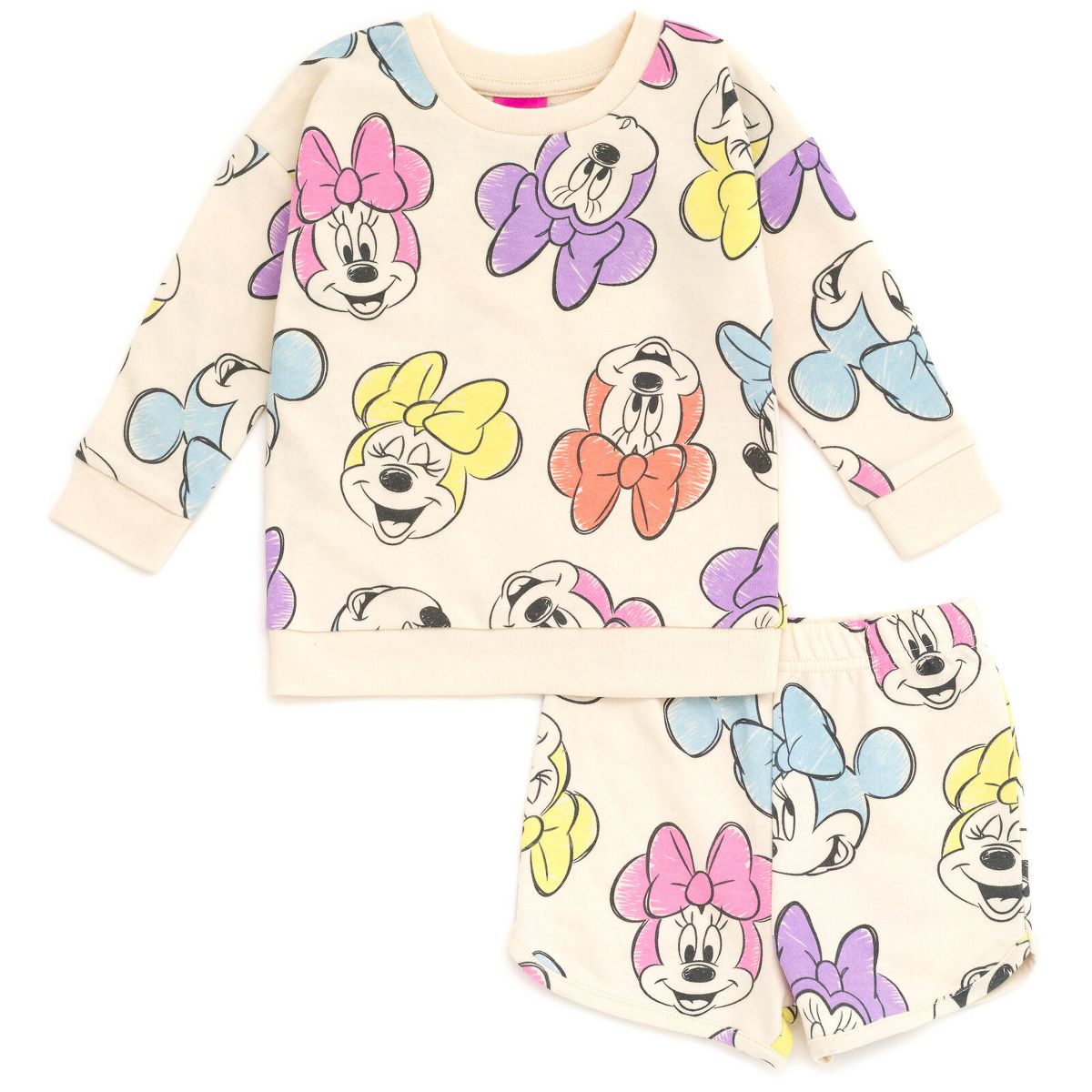Disney French Terry Sweatshirt and Shorts Outfit Set Toddler