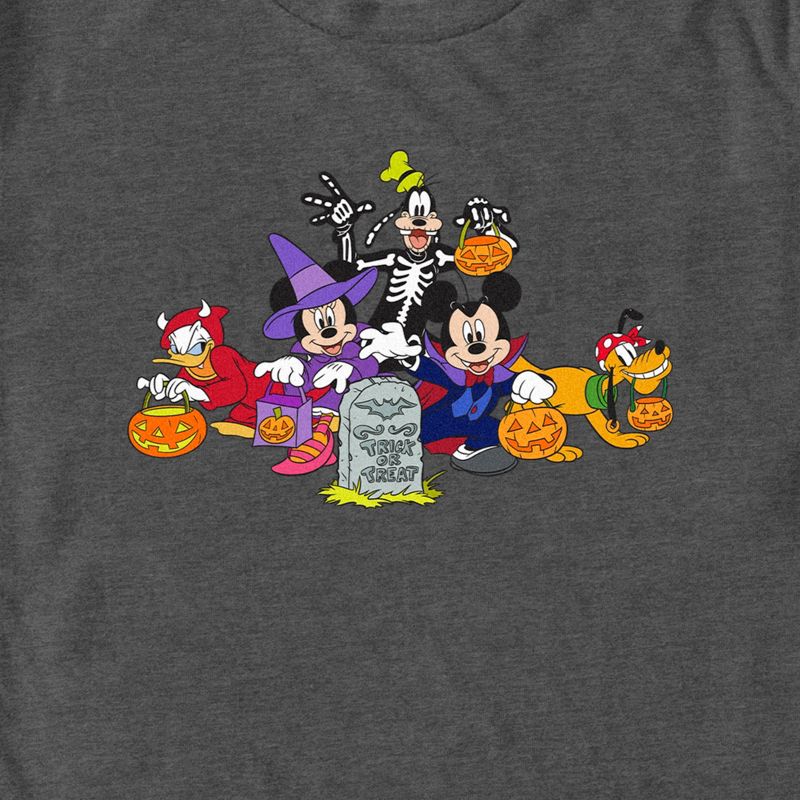 Men's Mickey & Friends Halloween Group Shot T-Shirt, 2 of 6