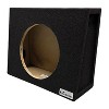 King Boxes AKT112S 12-In. Wedge-Style Single-Speaker Black Carpeted Enclosure for Truck - 4 of 4
