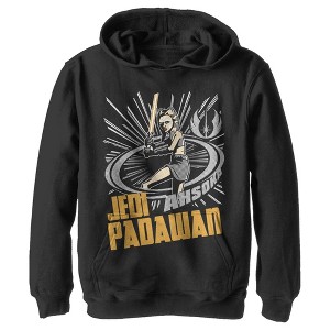 Boy's Star Wars: The Clone Wars Jedi Padawan Ahsoka Portrait Pull Over Hoodie - 1 of 3