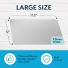 Impresa Magnet Display Board for Wall - Metal Memo Board for Office, Home, Kitchen, and Classrooms (17.5 x 12 In) - 4 of 4