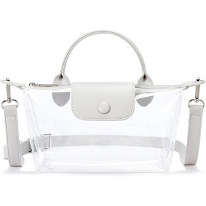 Clear Bag for Stadium Approved Small Crossbody Purse Handbags for Concerts Sports Events - 1 of 4