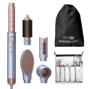InfinitiPRO by Conair DigitalAIRE Plus Straightener and Bag Multipurpose Hair Styling Tools - 1"-1.25" - 1 of 4