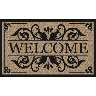 Evergreen Flag Cambridge Welcome Embossed Floor Mat