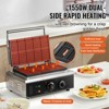 VEVOR Commercial Waffle Maker, 10PCS Rectangle Waffle Baker Machine, 1550W Non-Stick Stainless Steel Belgian Waffle Iron with Temp and Time Control - 3 of 4