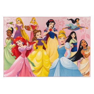 5'x7' Disney Princess Area Rug