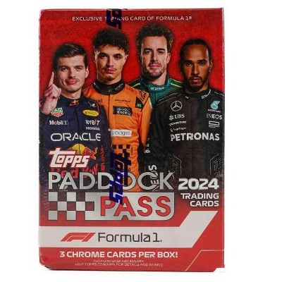 2024 Topps Paddock Pass F1 Formula 1 6-Pack Blaster Box