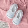 Komuello Toddler Boy Girl First Walk Sock Shoes Flat - Snow Lace - 3 of 4