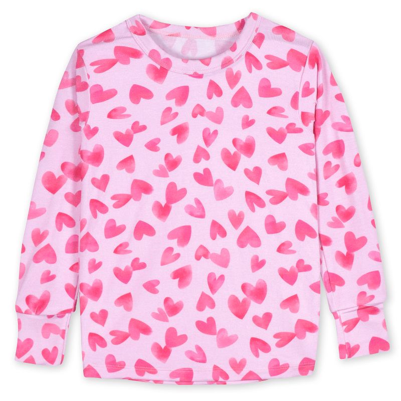 Gerber Infant & Toddler Girls' Buttery Soft Snug Fit Pajama Set, 4 of 5