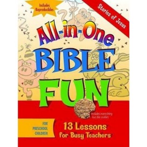 All-In-One Bible Fun for Preschool Children: Stories of Jesus - by  Various (Paperback) - 1 of 1