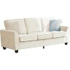 83 Inch Modern 3 Seater Sofa, Cozy & Comfy Mid-Century Modern Couch - 2 of 4