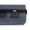 Wooakway Suitcase Double Spinner Wheels PP Luggage Sets Lightweight Durable Suitcase with TSA Lock,3-Piece Set - 3 of 4